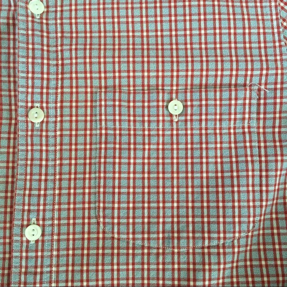 Plaid J Crew Button Down - Picture 2 of 4